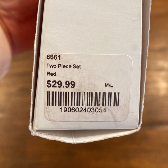 Mapalé Two Piece Set (8661) in Red - Size M/L - Picture 6 of 6